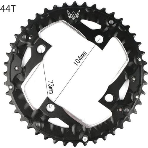 22T 32T 44T MTB Mountain Road Bicycles Bikes 104BCD Crank Hollow Repair Crankset Chainrings Tooth Slice Parts
