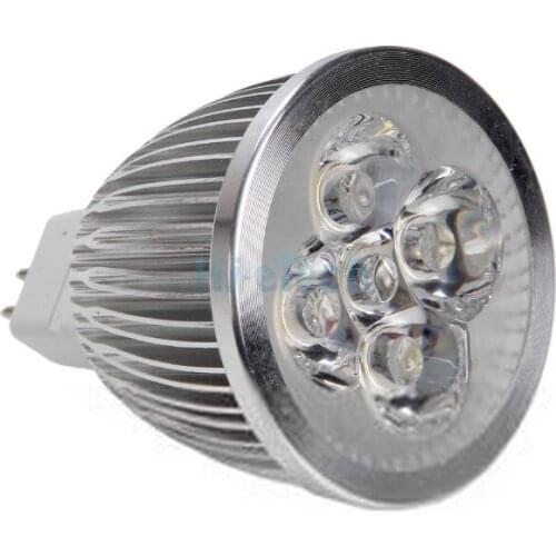 High power chip LED bulb MR16 3W 4W 5W 12V Dimmable Led Spotlights Warm/Cool White MR 16 base LED lamp