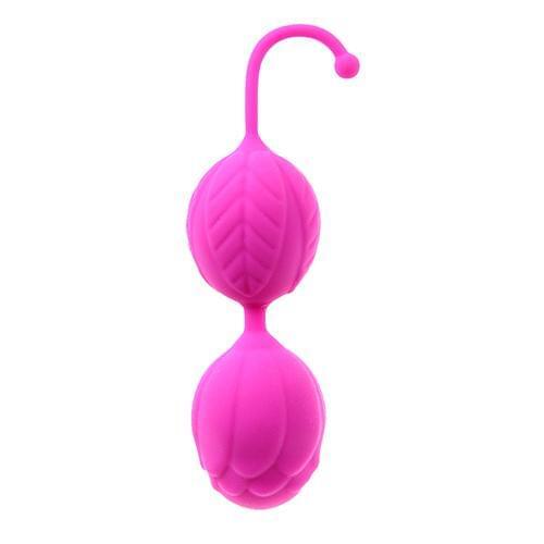 Rose Silicone Duotone Ben Wa Ball Kegel Exerciser Vaginal Tightening Smart Balls Increasing your sex drive sex toys for woman