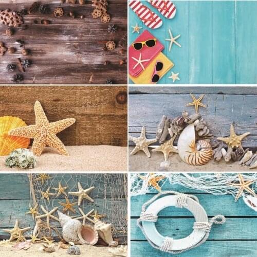 Vinyl Custom Photography Backdrops Prop Wooden Planks Photography Background #21119