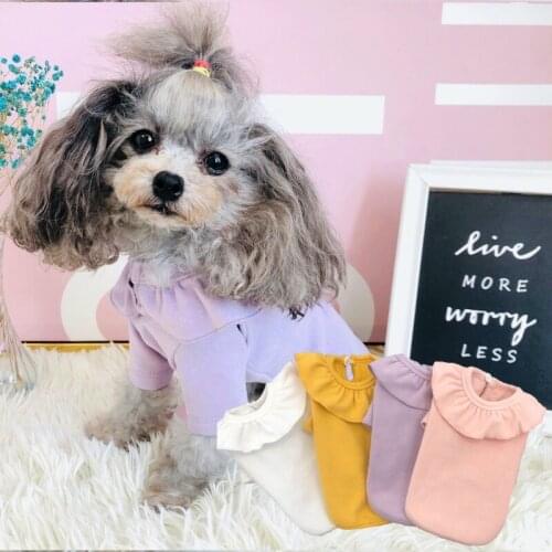 Winter Cat Dog T-shirt XXS XS Chihuahua Yorkshire Puppy Small Dog Clothes Pajamas Pomeranian Poodle Bichon Schnauzer Clothing