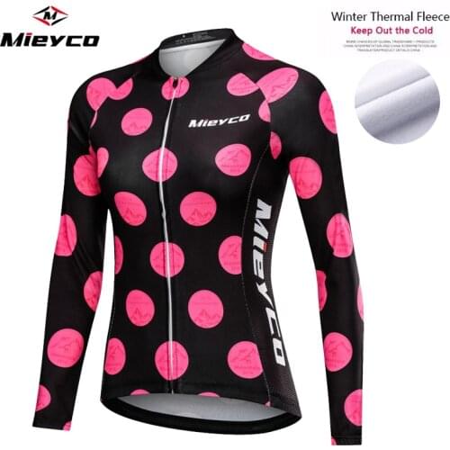 Winter Thermal Fleece Cycling Jersey Long Sleeve maillot ciclismo mtb Jersey Motocross Cycling Shirt Mountain Bike t shirt