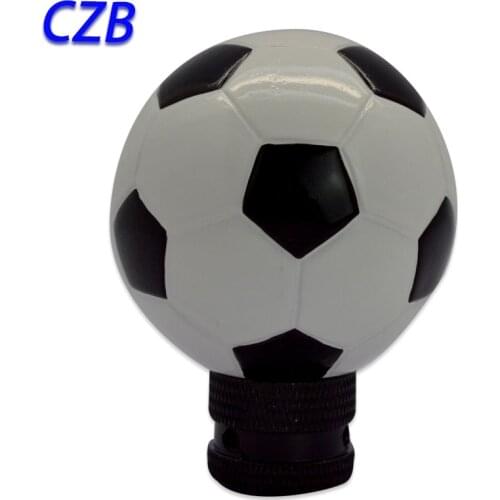 2021 Universal Manual Interior Parts Gear Stick Shift Shifter Lever Knob Hero Football Fast shipping