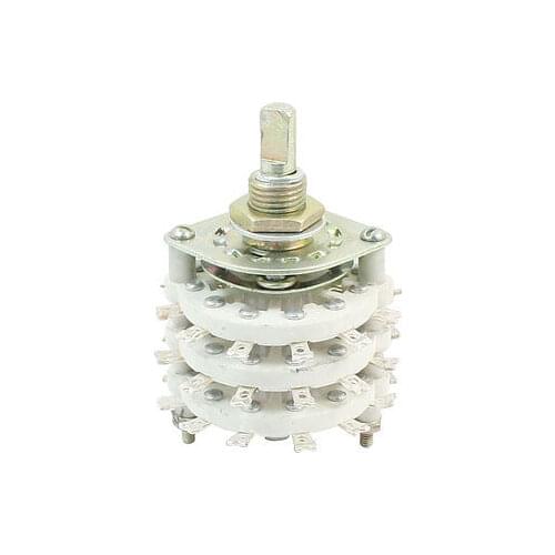 KCZ3*6 3P6T 3 Pole 6 Position Three Decks Band Channael Rotary Switch