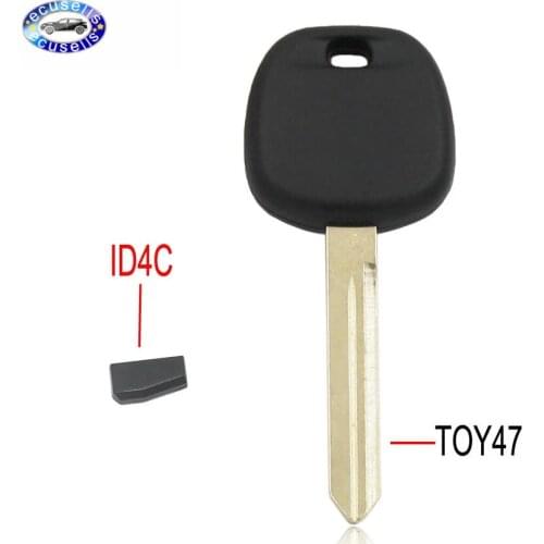 Key Shell Toy47 For Toyota (inside available for TPX1,TPX2 Chip and Carbon chip) ID4C Chip