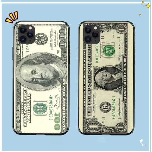 YNDFCNB Money Dollars Bill Cash Ben Franklin Phone Case for iPhone 8 7 6 6S Plus X 5S SE 2020 XR 11 12 mini pro XS MAX