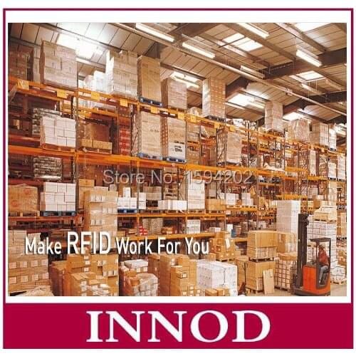 Long Range UHF rfid contactless card reader apply in warehouse management with free SDK