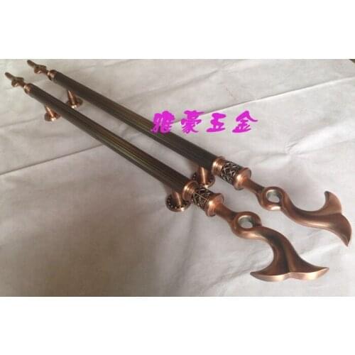 Chinese antique stainless steel door handle / wooden door glass door handle /KTV handle technology
