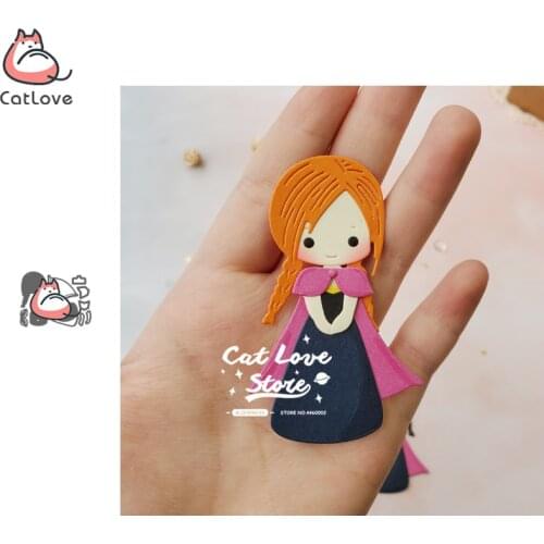 Princess Party Metal Cutting Dies Scrapbooking Stencil Die Cuts Card Making DIY Decorative Craft Embossing New Dies For 2020