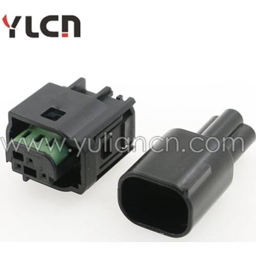 Male and female auto wire harness connector 968402-1