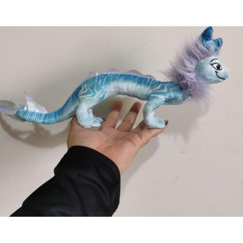 45 Cm Disney Raya and The Last Dragon Plush Dolls Toy Movie Cartoon Anime Figure Stuffed Plushs Toys Kids Birthday Present Gifts