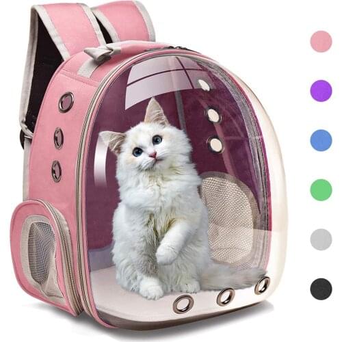 Backpack Carrier For Cat Chats Portable Pet Carrier Bag For Cat Small Dog Cat Carrier Backpacks Travel Space Capsule Cage