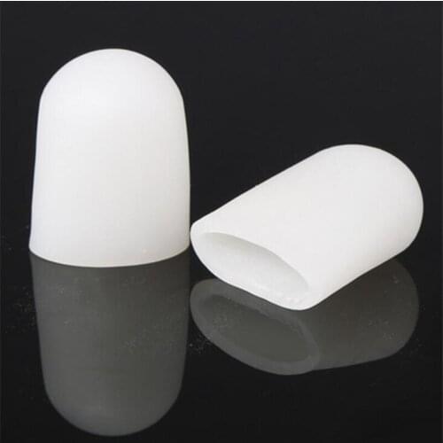 2Pcs Silicone Gel Tube Bandage Finger & Toe Protectors Foot Feet Pain Relief Guard for Feet Care insoles Feet Care Tool