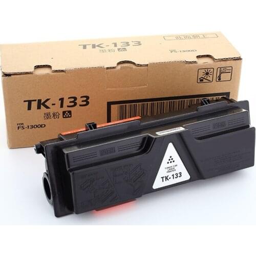 High quality! black compatible toner cartridge TK-133 use for Kyoceras FS1300D
