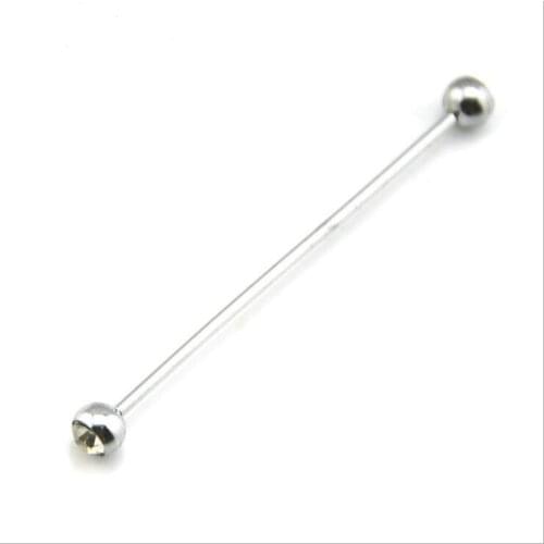 1pcs New Mens Shirt Collar Pin Necktie Tie Clip Clasp Brooch Bar Barbell Lapel Stick