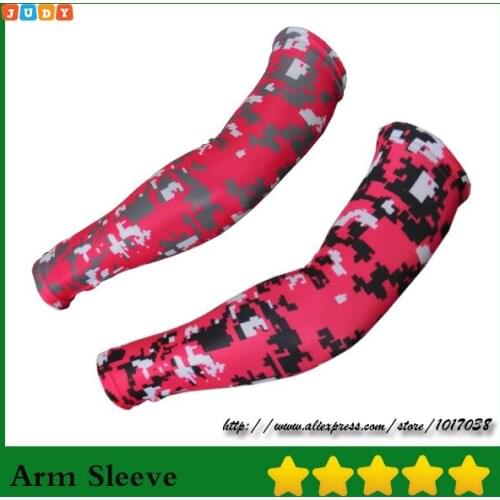 2016 Shooter Baseball Arm Sleeves Football Basketball Compression Camo Arm Sleeve