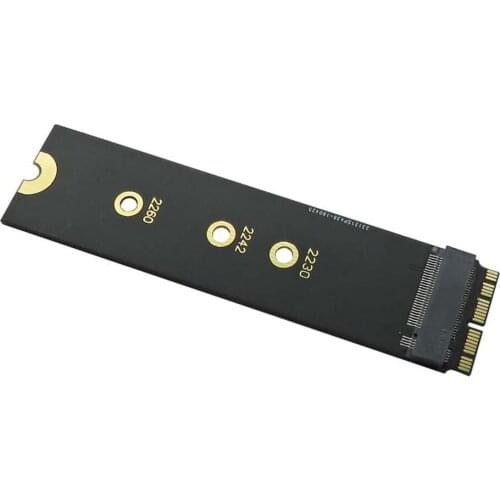 For Apple SSD Adapter For Macbook Air SSD Adapter NVMe PCIe M.2 M Key for Macbook Air 2013 2014 2015 Pro A1398 A1502 A1465 A1466