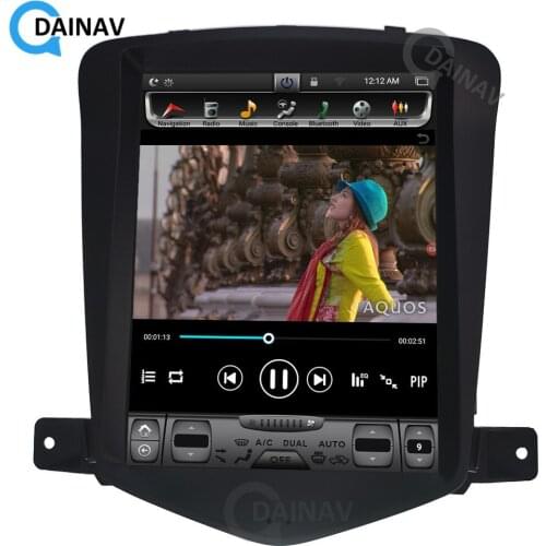 Car radio multimedia player Tesla style For-Chevrolet CRUZE 2009 Android HD Autoradio GPS Navigation