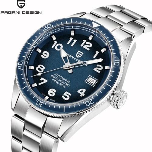 PAGANI Design 2020 New Top Brand Luxury Watch Men Business Mechanical Wristwatch Men Watches Automatic 100M Waterproof Watch Men