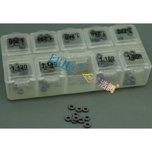 ERIKC B24 calibration shim for Common Rail adjusting shim injectors washers, gasket kit size:1.12mm-1.300mm 100 pieces / set