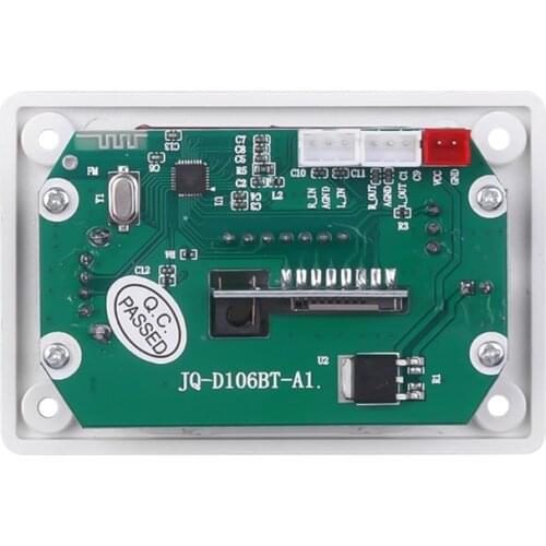 MP3 Decoder Board Bluetooth Car FM Radio Module Supports FM TF USB AUX Recorder
