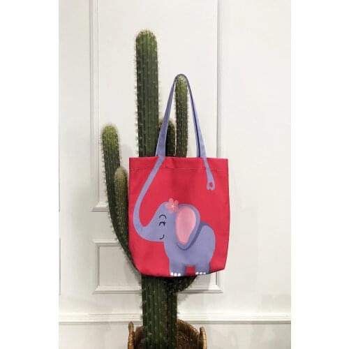 Beach Bag | Elephant Patterned | 2021 Summer Fashion | Trendy & Chic | Useful | Daily Use & Gift | Womens Fashion |Travel Bags