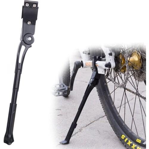 Mountain Bike Bicycle Adjustable Kickstand 26 27.5 29 Road 700c Bike parking Kick Stand Side Rear rack Bicycle Support