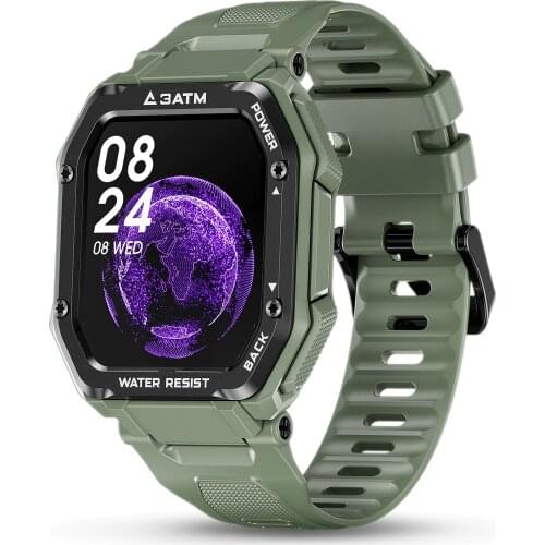 CanMixs Smart Watch Blood Oxigen Men Women Sport Rugged Waterproof Fitness Bracelet Smart Clock Smartwatch Blood Pressure C16