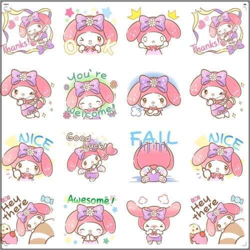 40 Anime naughty little fairy Paper Sticker Decoration DIY Ablum Diary book Scrapbooking Label Sticker Kawaii Stationery