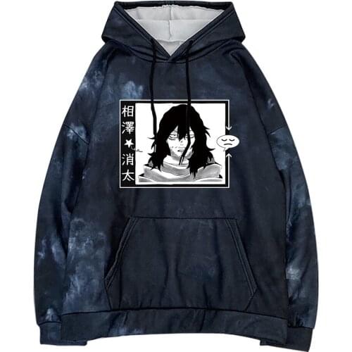 My Hero Academia Hoodies Shoto Aizawa Mens Hoodies Men Funny Sweatshirt Hoodie Pullover Male