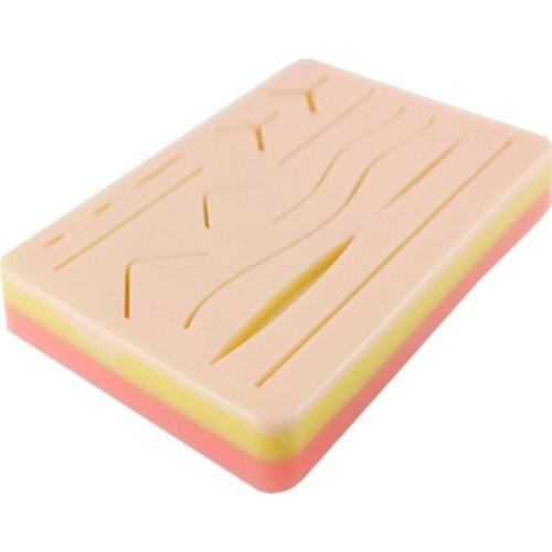 Medical Suture Training Kit Human Traumatic Skin Model Suturing Practice Training Pad Set Doctor Nurse TraumaTeaching Resources
