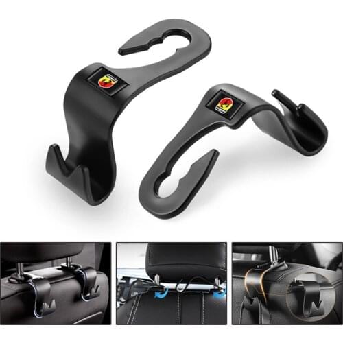 1pcs Car headrest hook hidden car rear seat back car creative car multifunctional seat hook For for fiat abarth Car Accessories