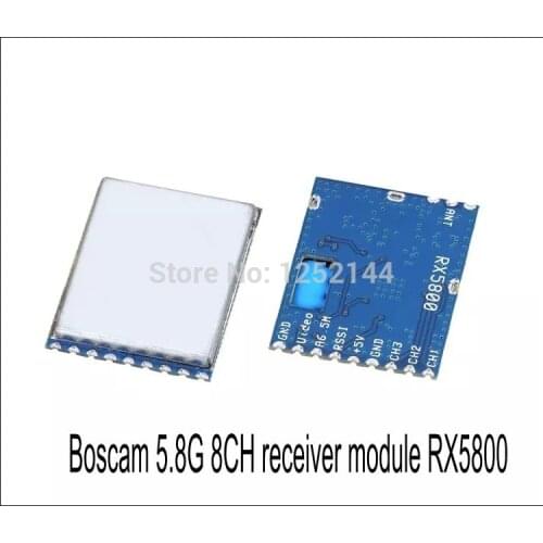 100% Original Boscam FPV 5.8G 8 CH Wireless Audio Video Receiver Module RX5808 5880 For Quadcopter Free Shipping
