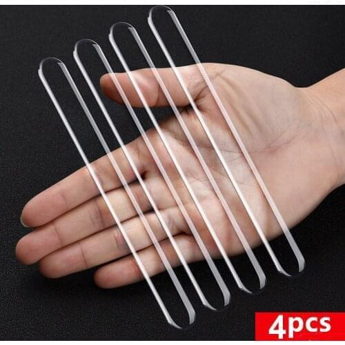 40pcs/10sets Car Door Edge Transparent Anti Scratch Protection Strips Rearview Mirror Anti-collision Protector Sticker Bumper