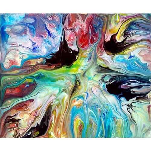 5D Diy Diamond Painting Abstract Cloud Diamond Embroidery mozaik puzzle Full Square Round wall sticker Rhinestone craftsZP-2364