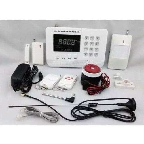 99 wireless defense zone Dual Network PSTN+GSM Alarm System