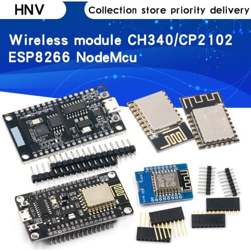 Wireless module CH340/CP2102 NodeMcu V3 V2 Lua WIFI Internet of Things development board based ESP8266 ESP-12E with pcb Antenna