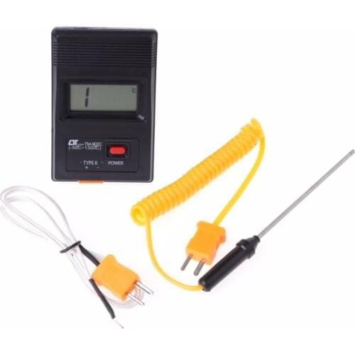 TM-902C K Type Digital LCD Thermometer -50 to 1300 Degree with Thermocouple Sensor Tester Tools