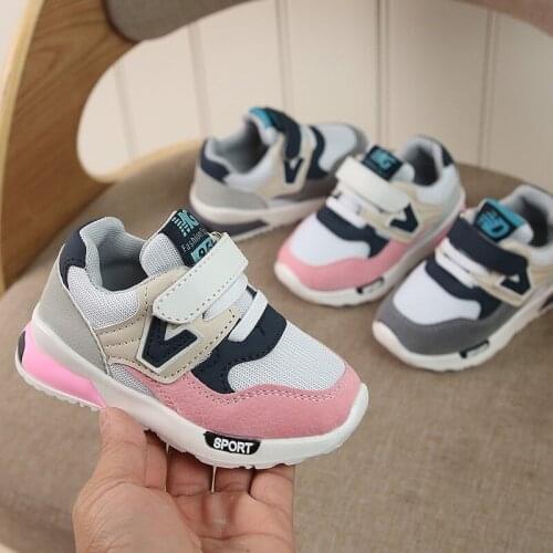 Autumn Winter Kids Shoes Baby Boys Girls Shoes Childrens Casual Sneakers Spring Breathable Soft Anti-slip Running Sports Shoes