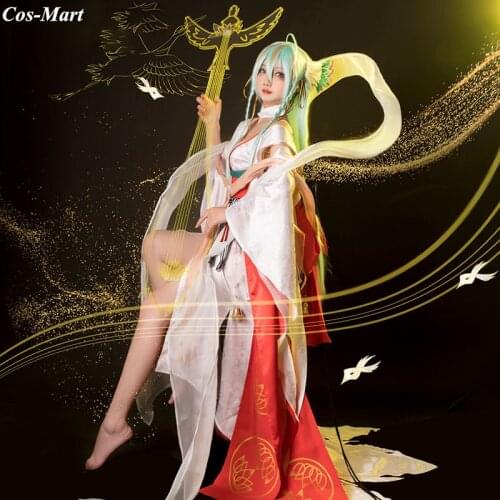 Mobile Game Onmyoji Kinnara Cosplay Costume New Shikigami Kimono Suits Formal Dress Role Play Clothing S-X Limited Inventory