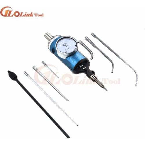 1Set Coaxial Centering Dial Test Indicator Set 0-3mm Center Finder Milling Tool 0.01mm Accuracy with Wooden Box Measuring Tool