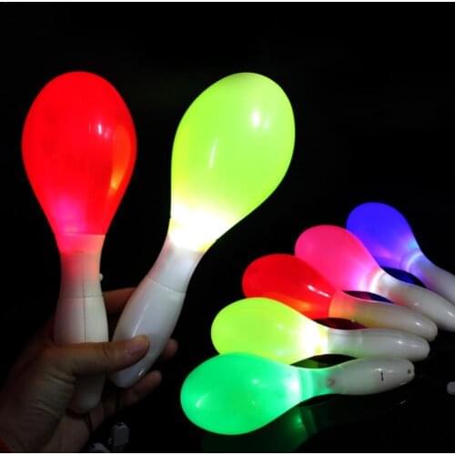 New Flashing Sand Hammer Bar Cheering Props Random For Evening Color Party A0T0