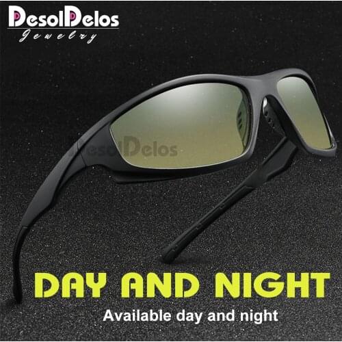 DD Polarized sunglasses Men Driving Day Night Glasses Male Anti-glare UV400 Eyewear Unisex Driver Glasses gafas oculos de sol