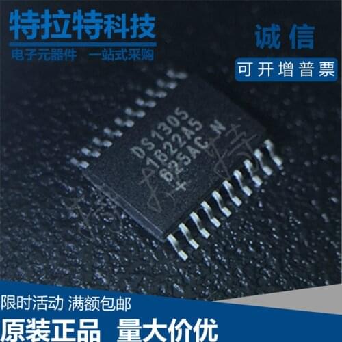 10pcs/lot New Ds1305en Ds1305 Chip Ds1305en + T Ds1305en + TR Real-Time Clock Chip