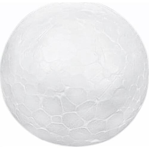 10 x Christmas Decoration Modelling Craft Polystyrene Foam Ball Sphere 10cmWhite