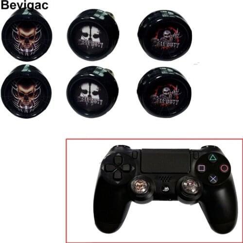 Bevigac 2pcs Silicone Controller Thumb Stick Grip Cap Cover Case for Sony Play Station Dualshock PS 4 3 Xbox 360 One Console