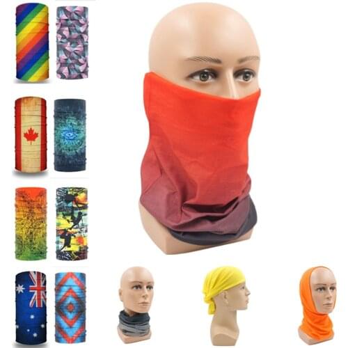 2021 Hiking Scarf Sport Headwear Reversible Bandana Turban Magic Scarves Outdoor Cycling Climbing Headband FOR Fishing Dustproof