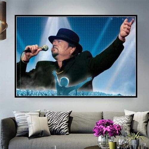 5D DIY Diamond Painting Andre Hazes Singer Full Drill Cross Stitch Kits Pictures Of Rhinestones Embroidery Mosaic Home Decor