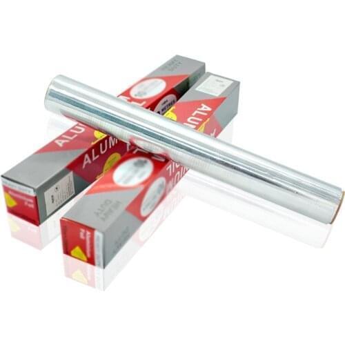 6 Roll BBQ Aluminum Foil for Grilling Roasting Barbecue Oven Plate Baking Grilled Fish Meat 15 Micron-Thick Wrap Wholesale X2