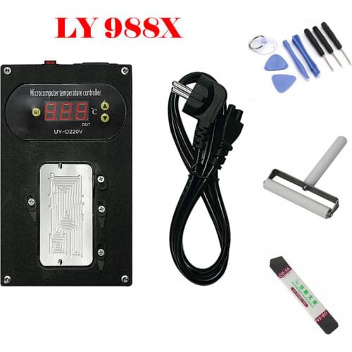 988X 988A Mobile Phone Motherboard Pre-heater for iPhone 5 5s 6 6s 6sp 7 7p 8 8P X Repairing with OCA Opening Tools